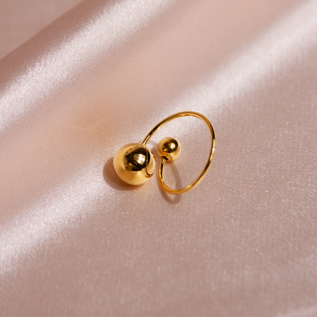 Ball adjustable ring